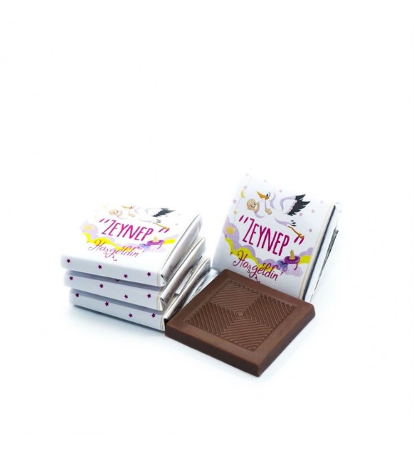 Kız Bebek Çikolatası Metal Yuvarlak Kutu Leylek Baskılı (80 Adet Napoliten Çikolata) Kız Bebek Çikolatası Metal Yuvarlak Kutu Leylek Baskılı (80 Adet Napoliten Çikolata)