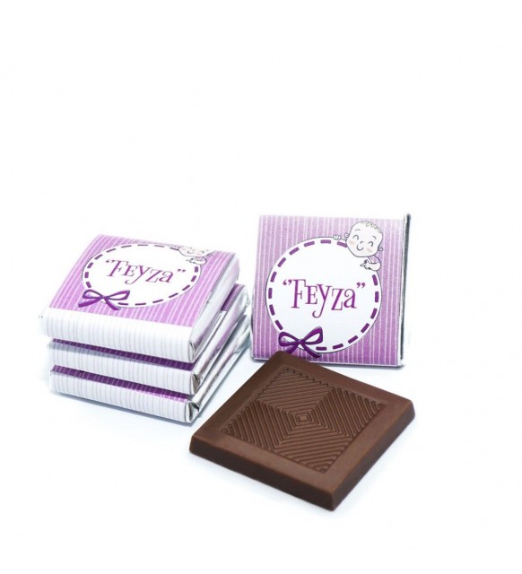 Kız Bebek Çikolatası Metal Yuvarlak Kurdela Baskılı (80 Adet Napoliten Çikolata) Kız Bebek Çikolatası Metal Yuvarlak Kurdela Baskılı (80 Adet Napoliten Çikolata)